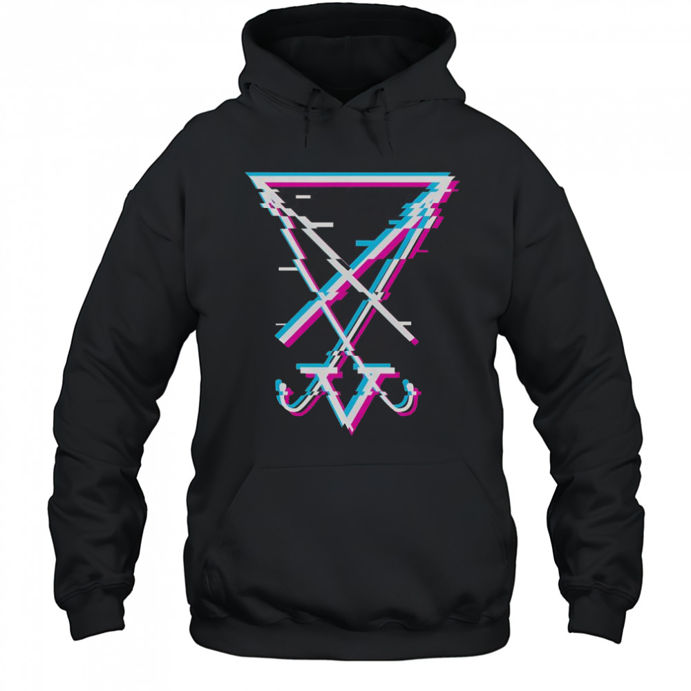 Sigil Of Lucifer Symbol Aesthetic Gothic T-Shirt Hoodie
