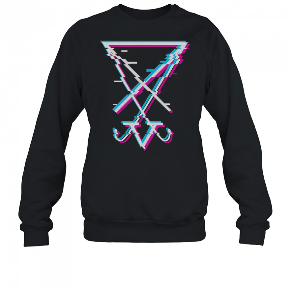 Sigil Of Lucifer Symbol Aesthetic Gothic T-Shirt Sweatshirt