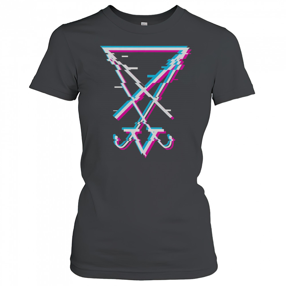 Sigil Of Lucifer Symbol Aesthetic Gothic T-Shirt Women's T-shirt