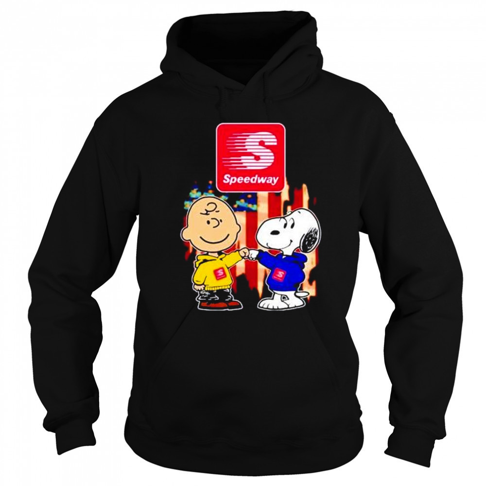 Speedway Charlie Brown and Snoopy shirt Sweatshirt