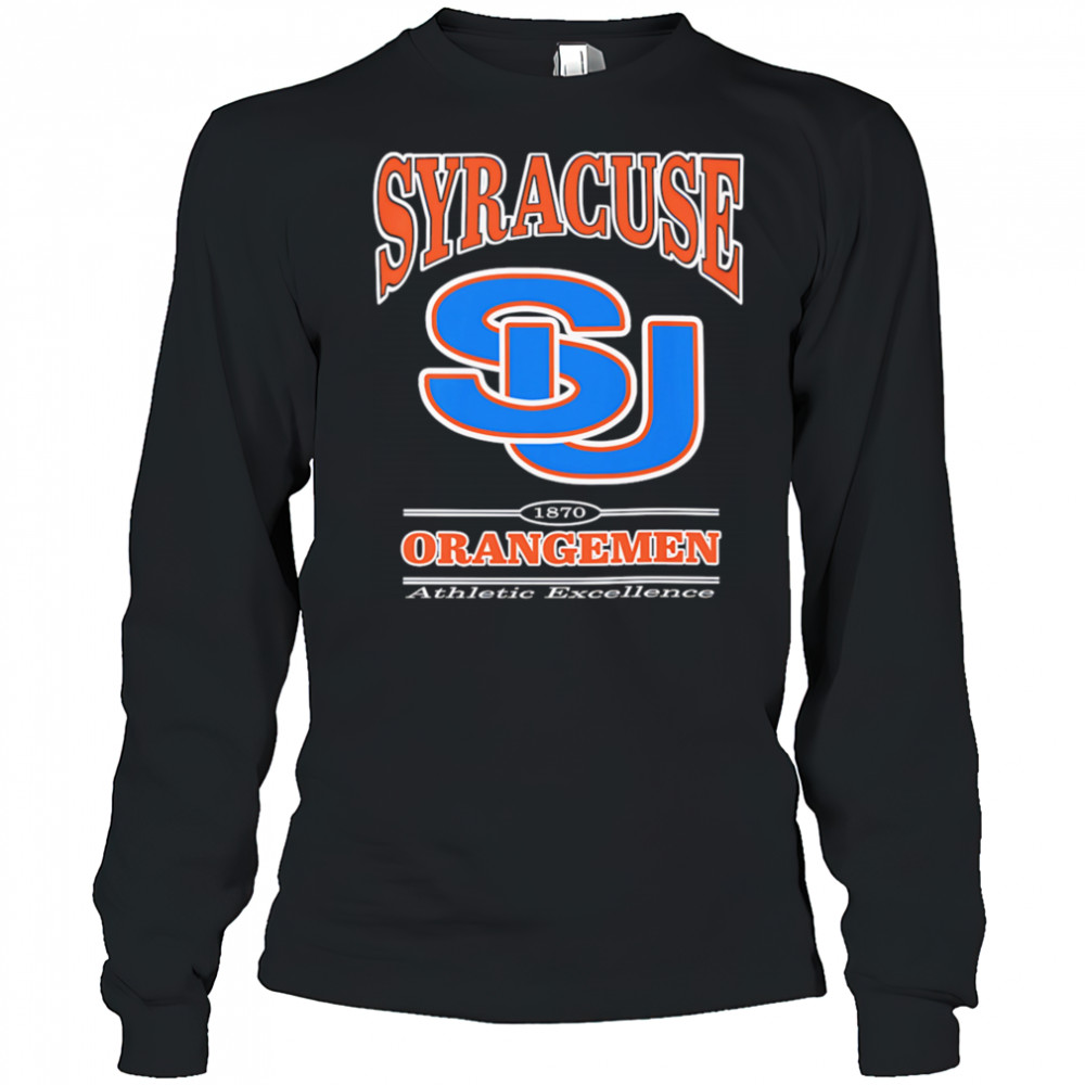 SU Syracuse University Orangemen shirt Long Sleeved
