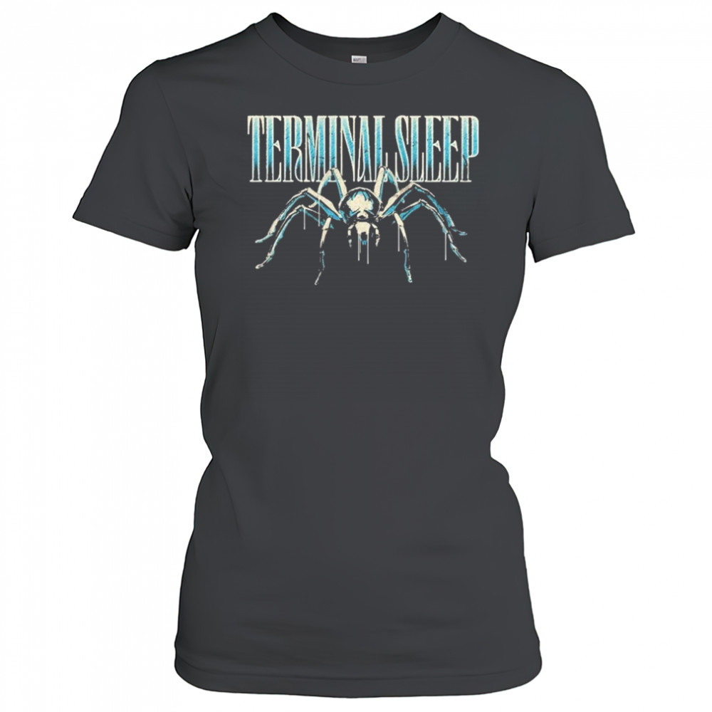 Terminal Sleep Blue Spider T-shirt Women's T-shirt