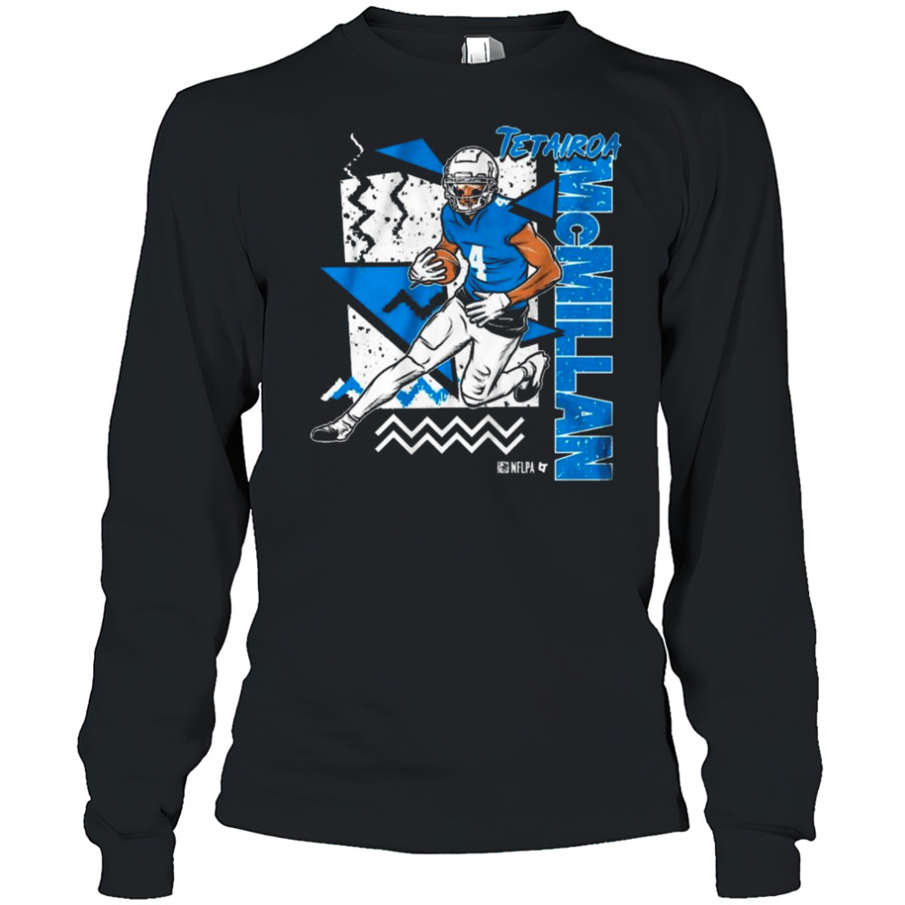 Tetairoa McMillan 90s Style Carolina Panthers NFL 2025 Vintage t-shirt Long Sleeved