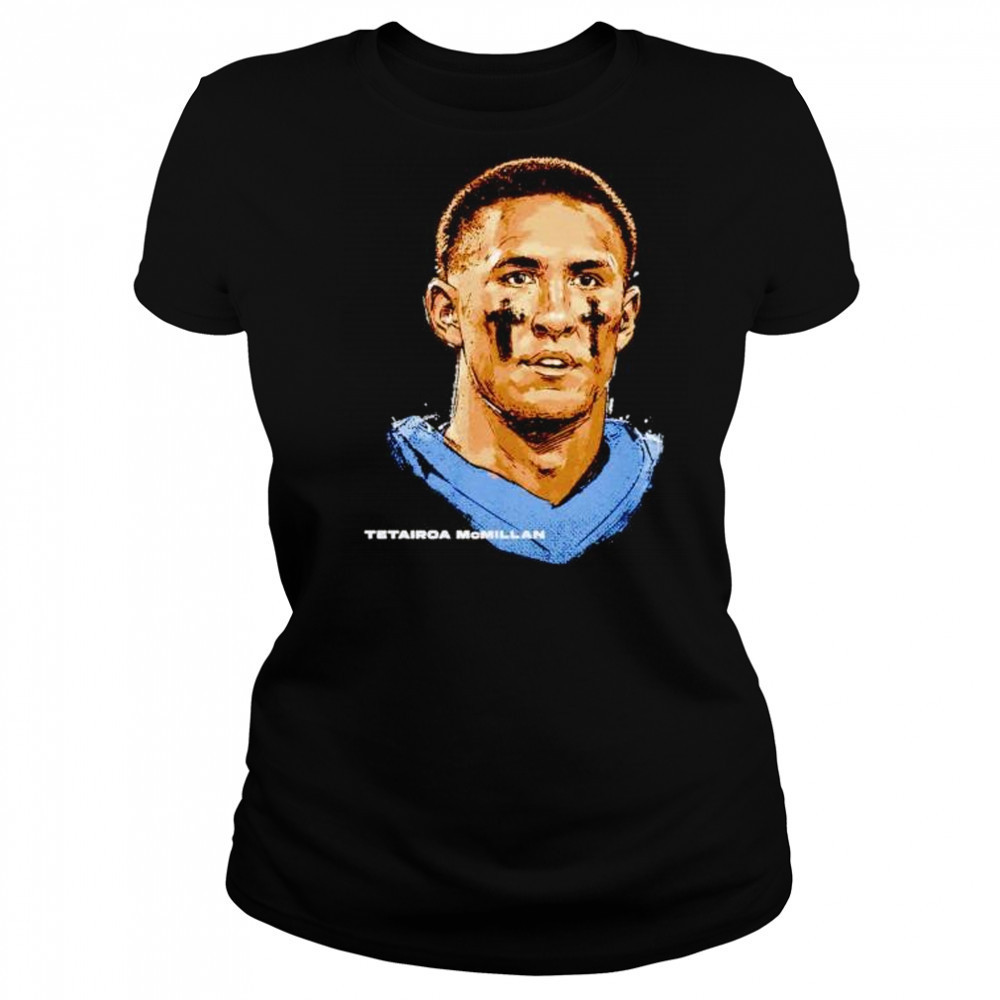 Tetairoa McMillan Carolina Panthers portrait shirt Women's T-shirt