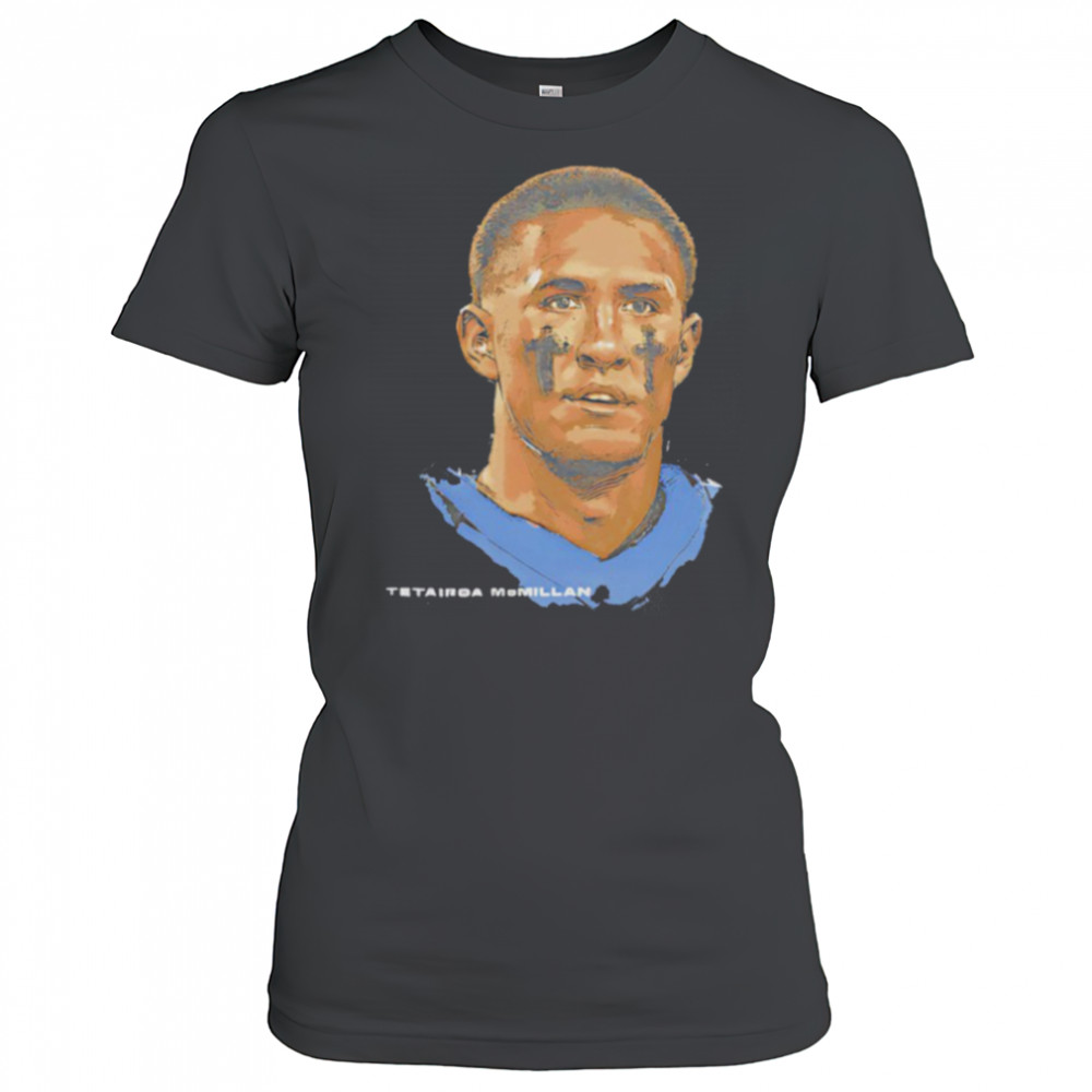 Tetairoa McMillan Carolina Panthers Portrait shirt Women's T-shirt