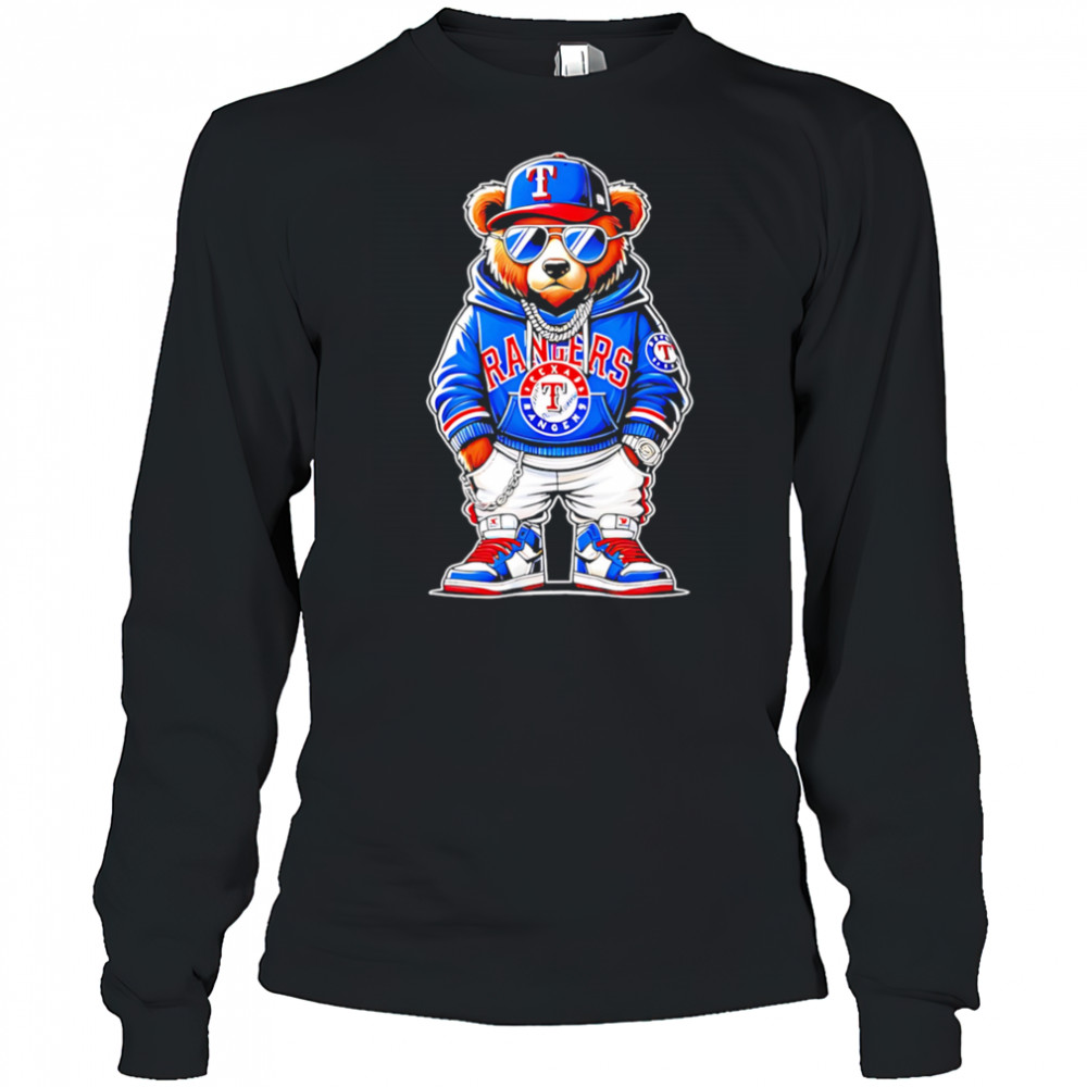Texas Rangers Bear Player shirt Long Sleeved