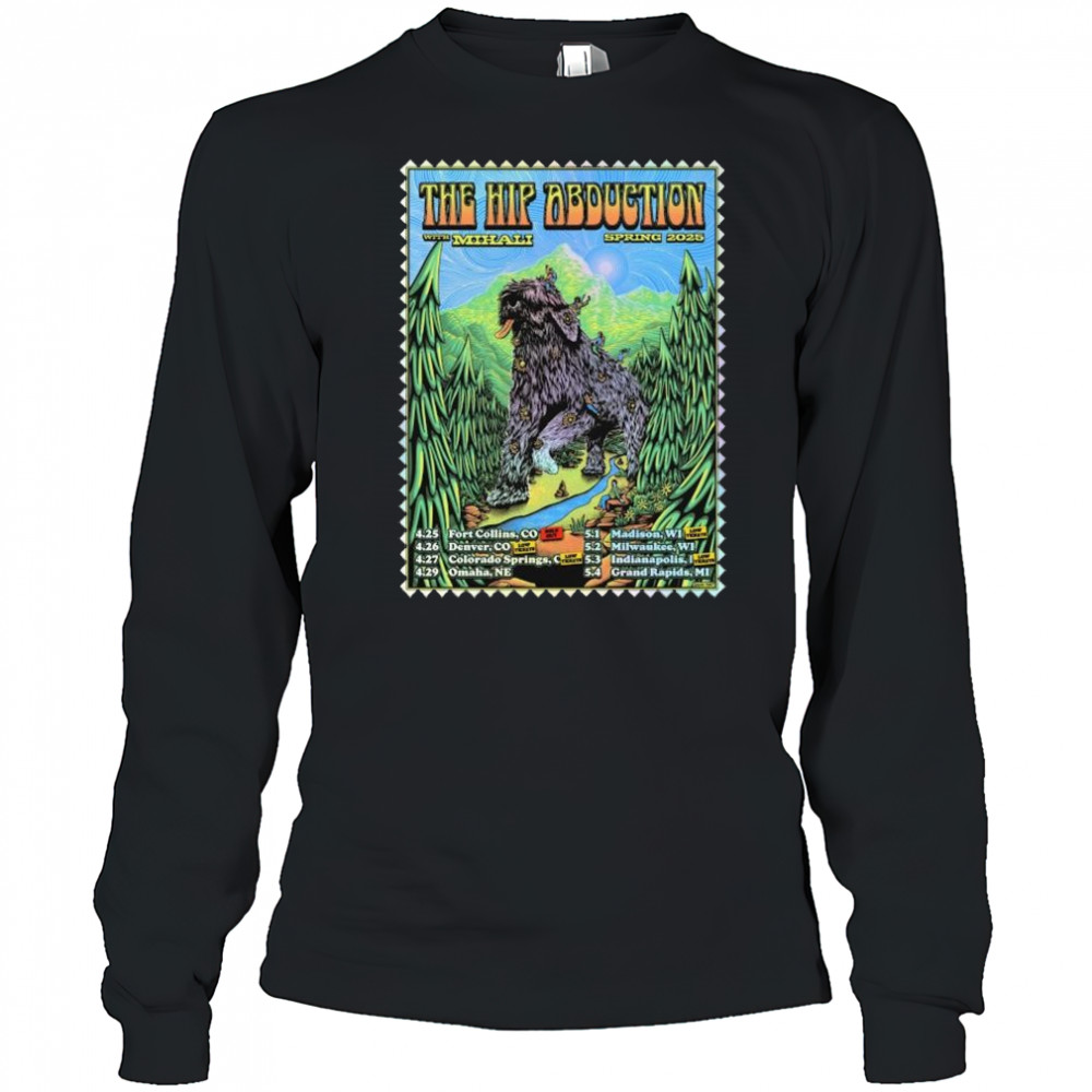 The Hip Abduction with Mihali Spring 2025 April and May t-shirt Long Sleeved
