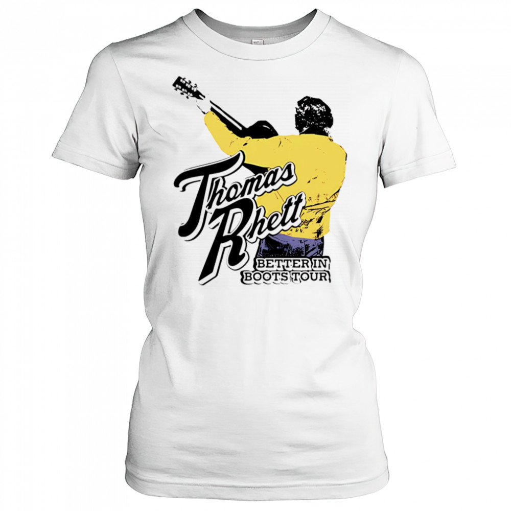 ThomasRhett Better In Boots retro shirt Women's T-shirt