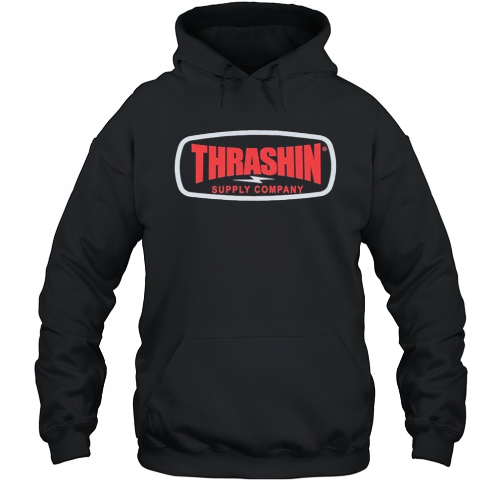 Thrashin Supply Company Badge T-shirt Hoodie