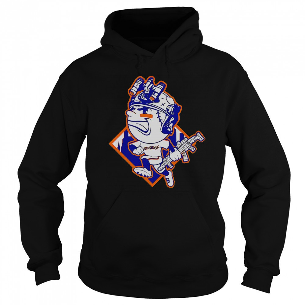 Top New York Mets Mr. Met Mascot Soldier’s Helmet T-Shirt Sweatshirt