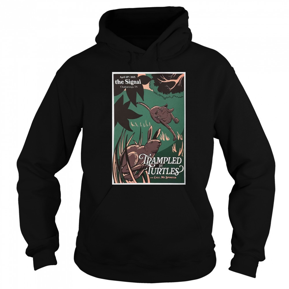Trampled by Turtles The Signal Chattanooga TN April 25 2025 Tour t-shirt Sweatshirt