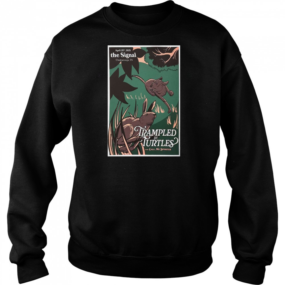 Trampled by Turtles The Signal Chattanooga TN April 25 2025 Tour t-shirt Hoodie