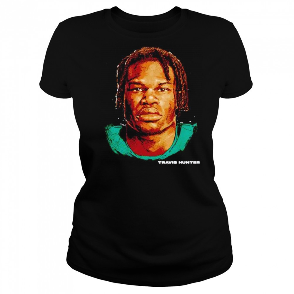 Travis Hunter Jacksonville Jaguars portrait shirt Women's T-shirt