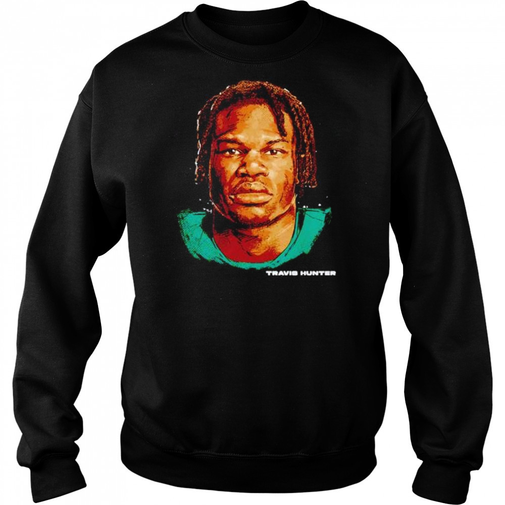 Travis Hunter Jacksonville Jaguars portrait shirt Hoodie