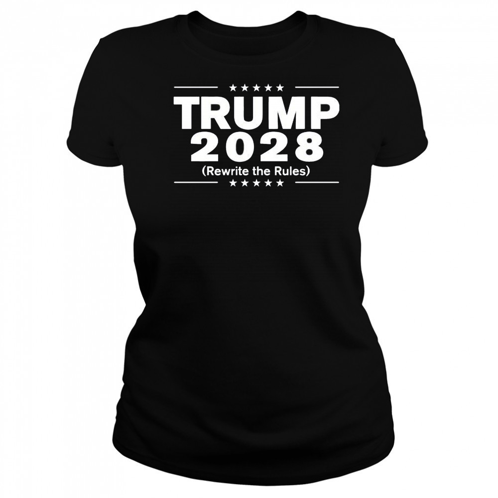Trump 2028 rewrite the rules shirt Women's T-shirt