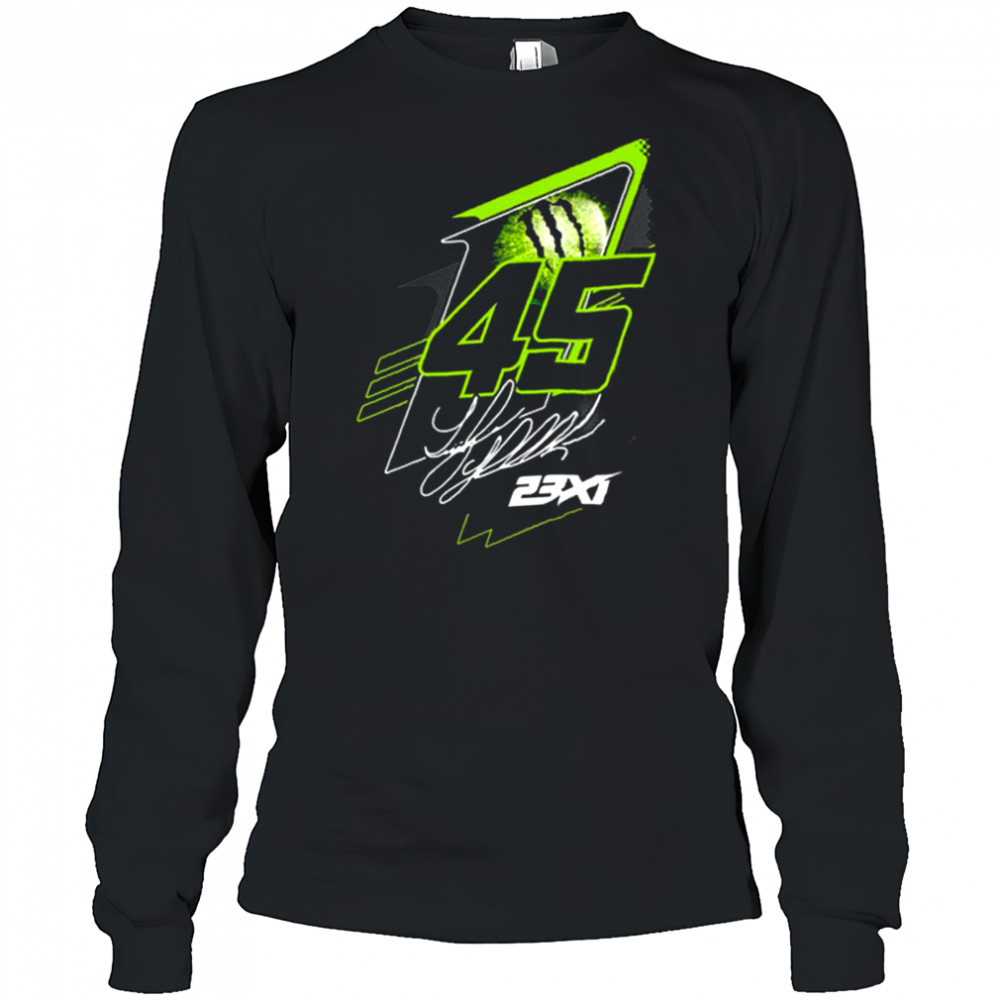 Tyler Reddick 23XI Racing Beast Car T Shirt Long Sleeved