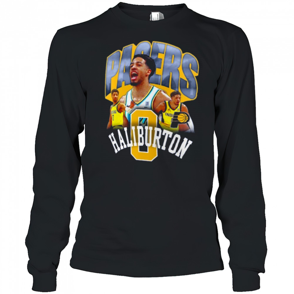 Tyrese Haliburton Indiana Pacers Notorious 4.0 T Shirt Long Sleeved
