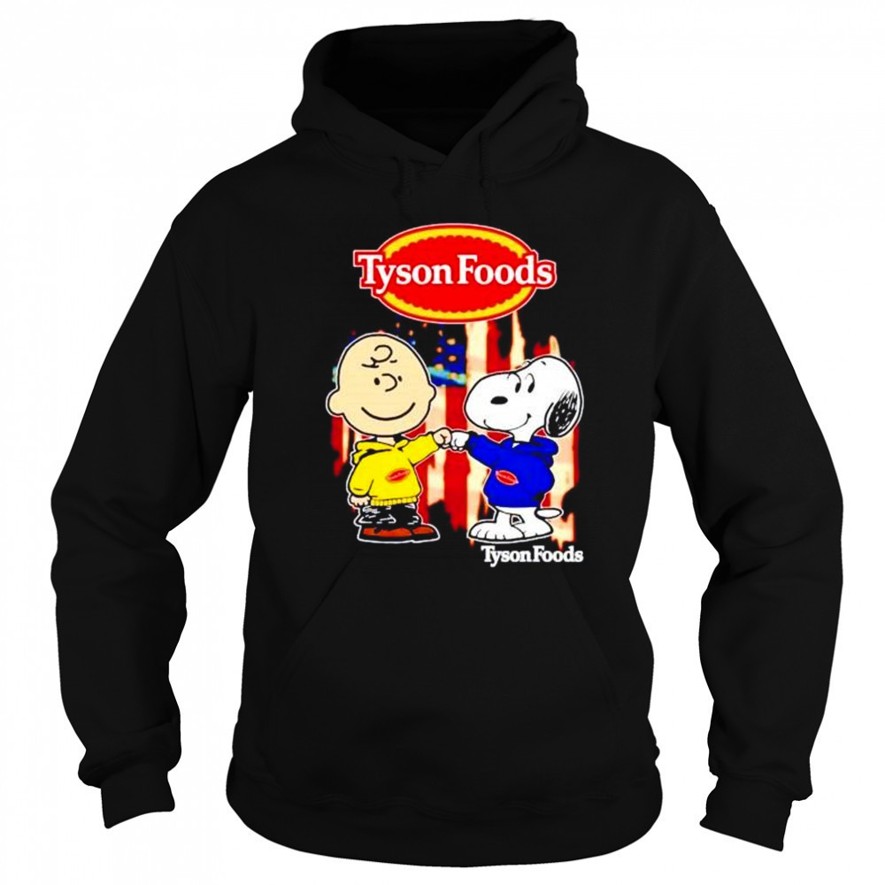 Tyson Foods Charlie Brown and Snoopy shirt Sweatshirt