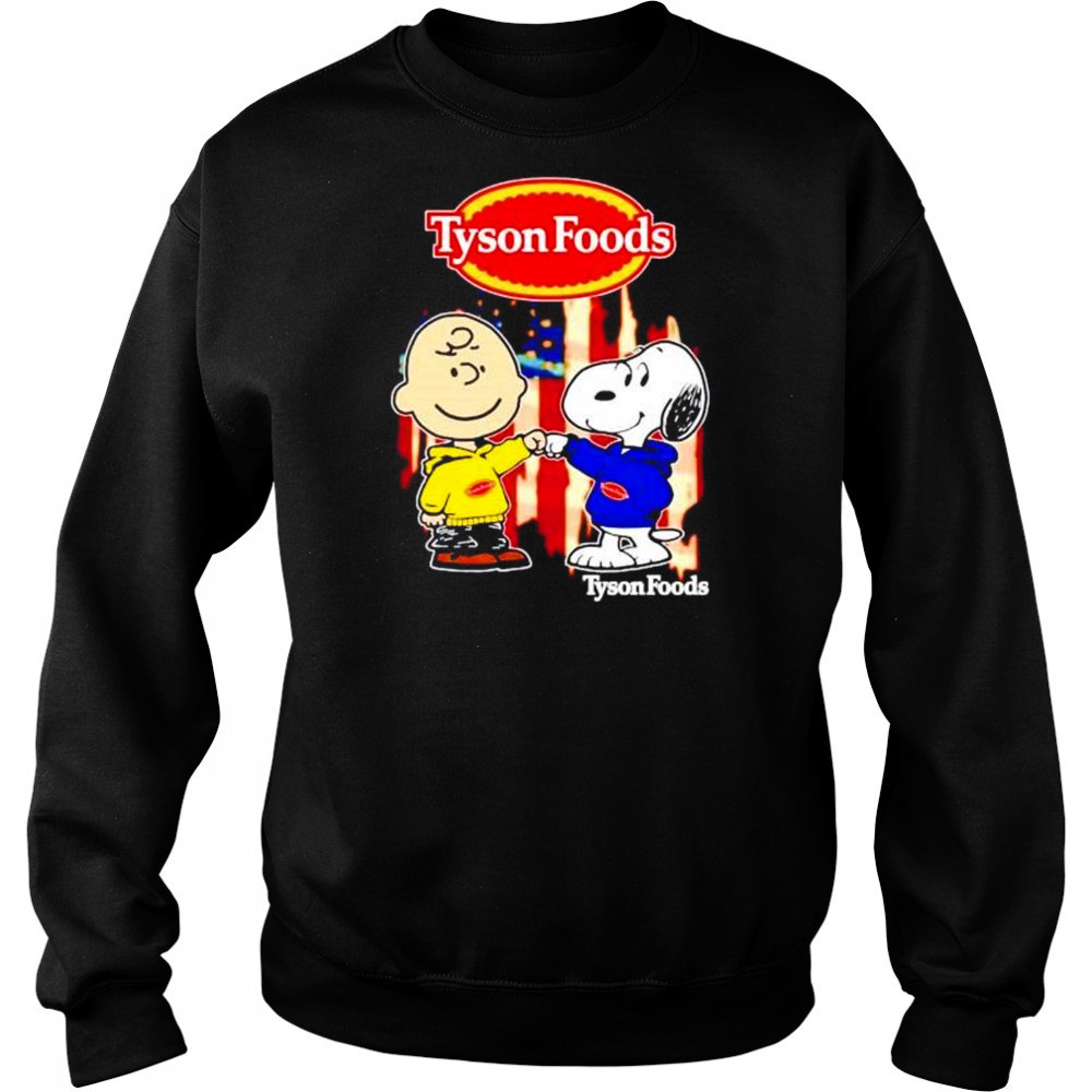 Tyson Foods Charlie Brown and Snoopy shirt Hoodie