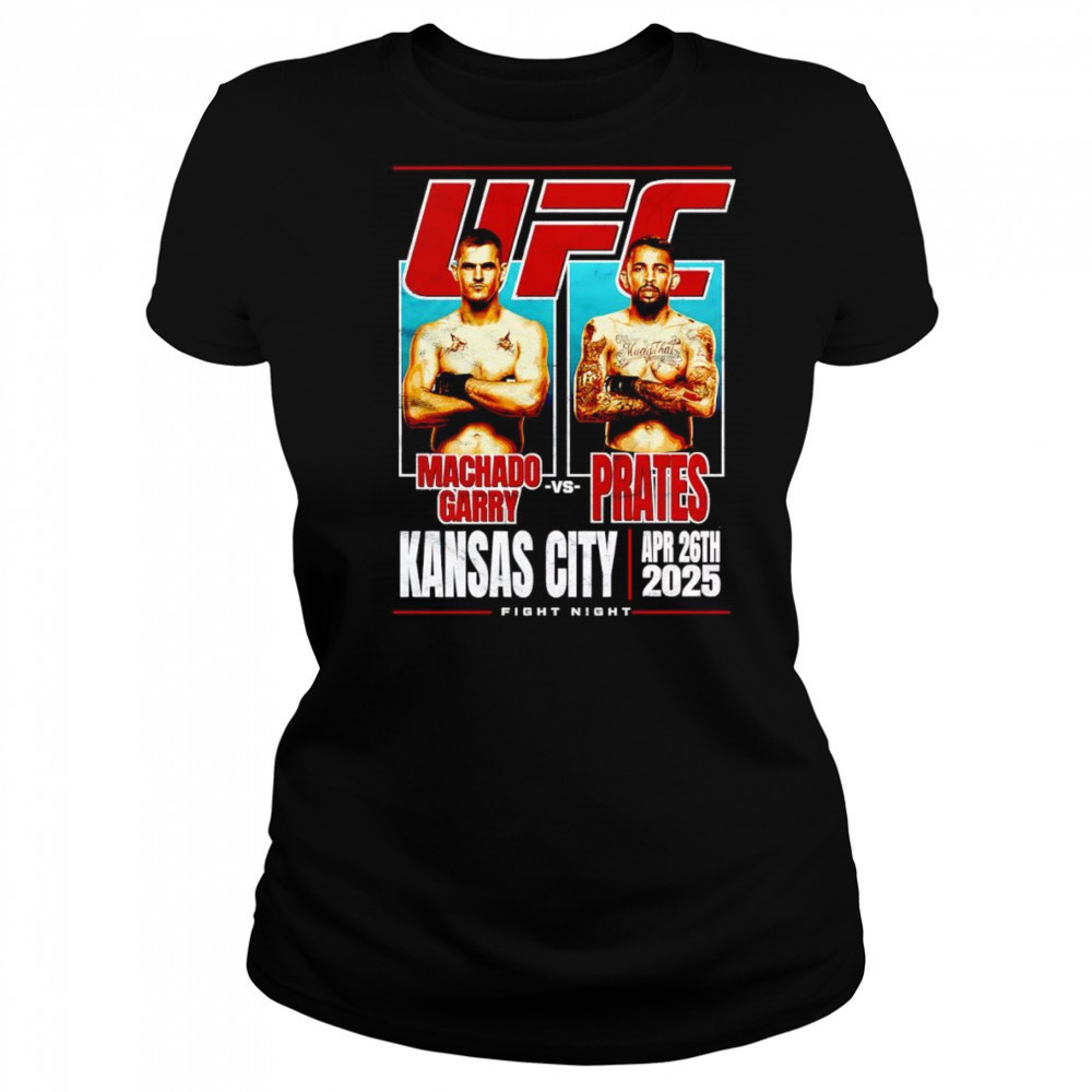 UFC Fight Night Ian Machado Garry vs Carlos Prates shirt Women's T-shirt