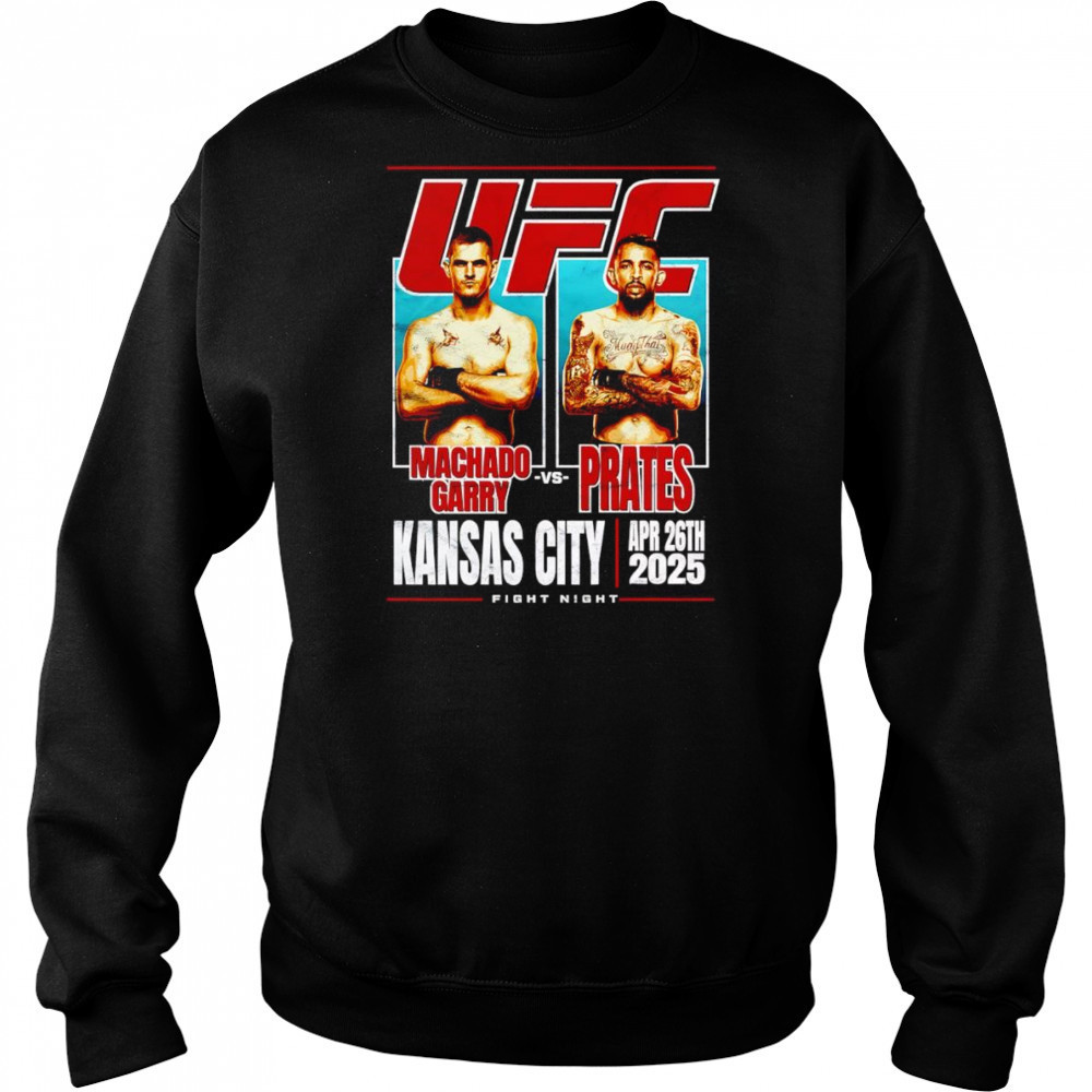 UFC Fight Night Ian Machado Garry vs Carlos Prates shirt Hoodie