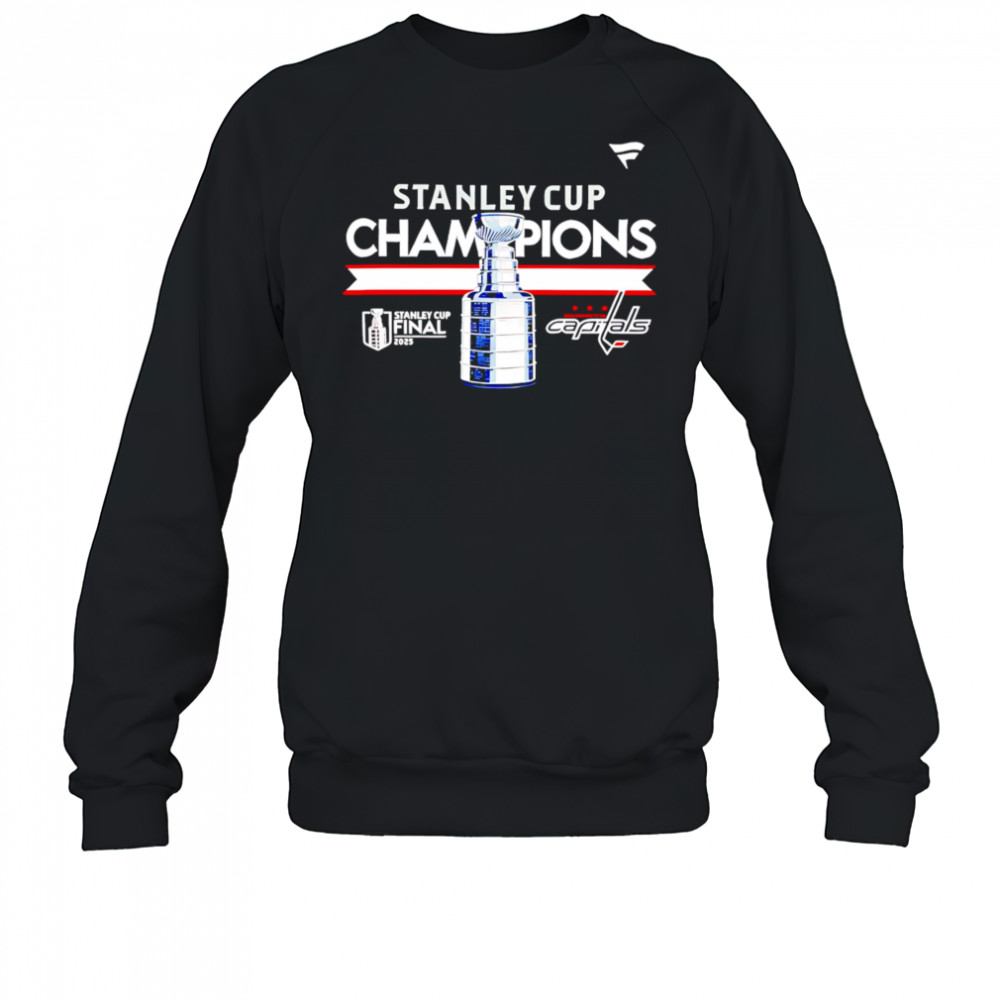 Washington capitals stanley cup champions 2025 shirt Sweatshirt