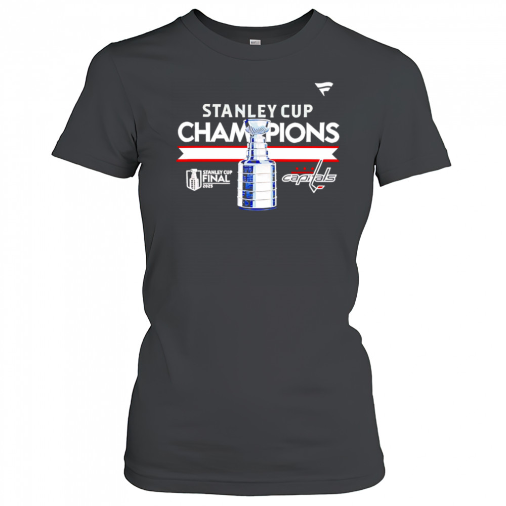 Washington capitals stanley cup champions 2025 shirt Women's T-shirt