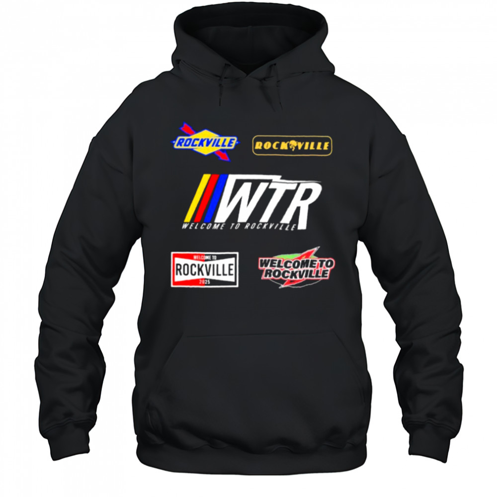 Welcome To Rockville 2025 Race Logos Daytona International Speedway Daytona Beach Florida T shirts Hoodie