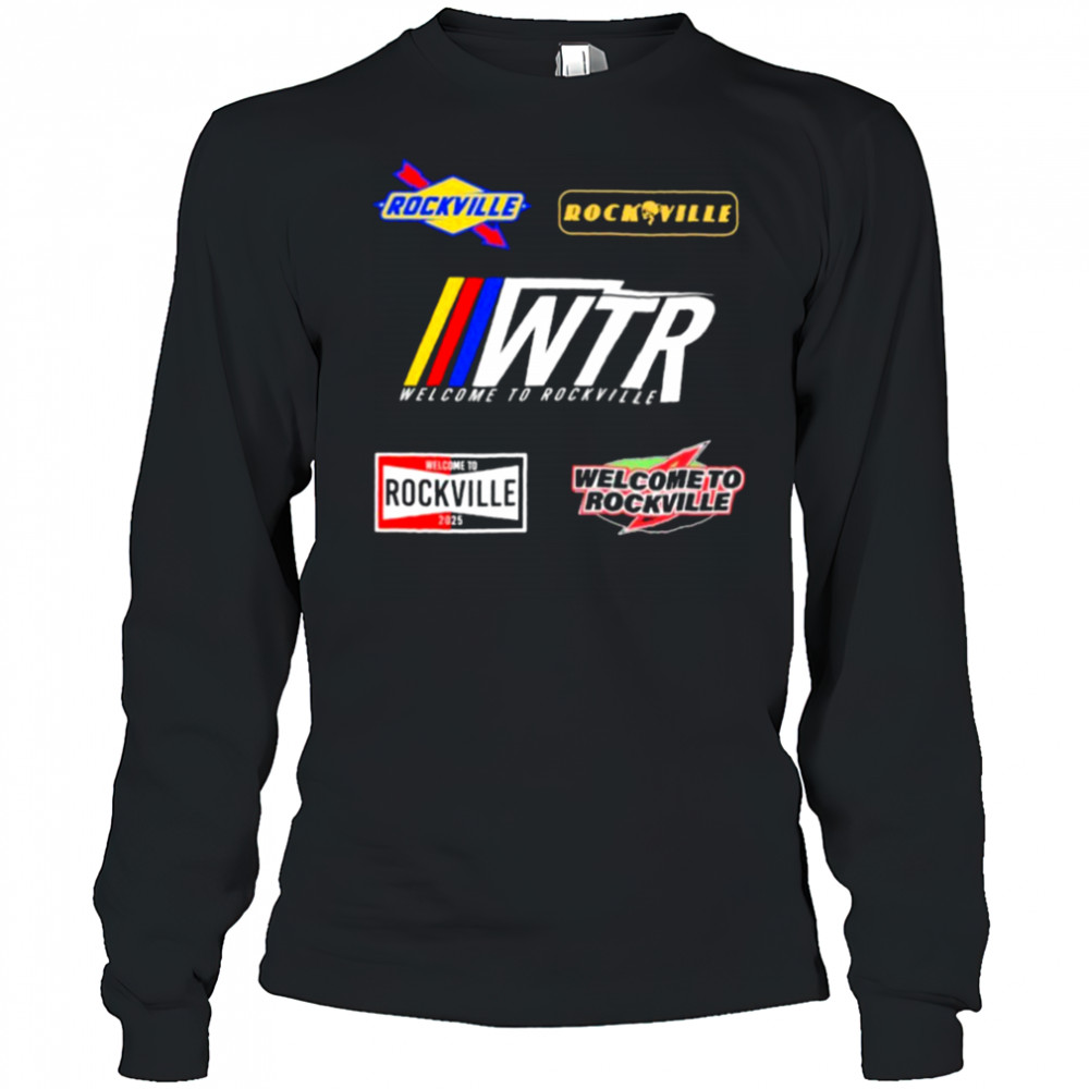 Welcome To Rockville 2025 Race Logos Daytona International Speedway Daytona Beach Florida T shirts Long Sleeved