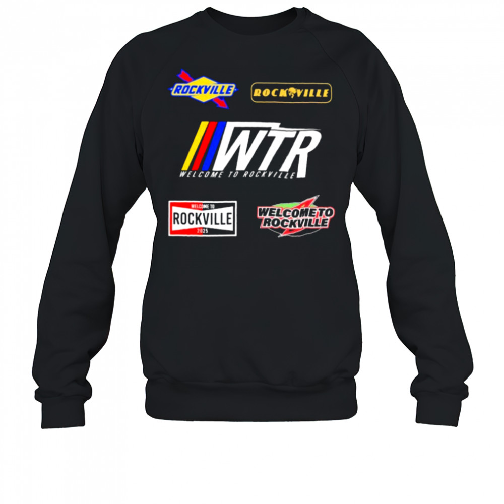 Welcome To Rockville 2025 Race Logos Daytona International Speedway Daytona Beach Florida T shirts Sweatshirt