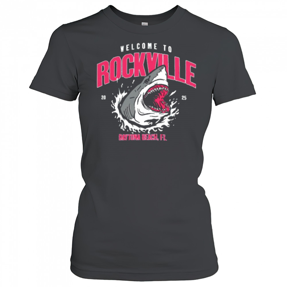 Welcome To Rockville 2025 Sharkbite Daytona International Speedway Daytona Beach Florida T shirts Women's T-shirt