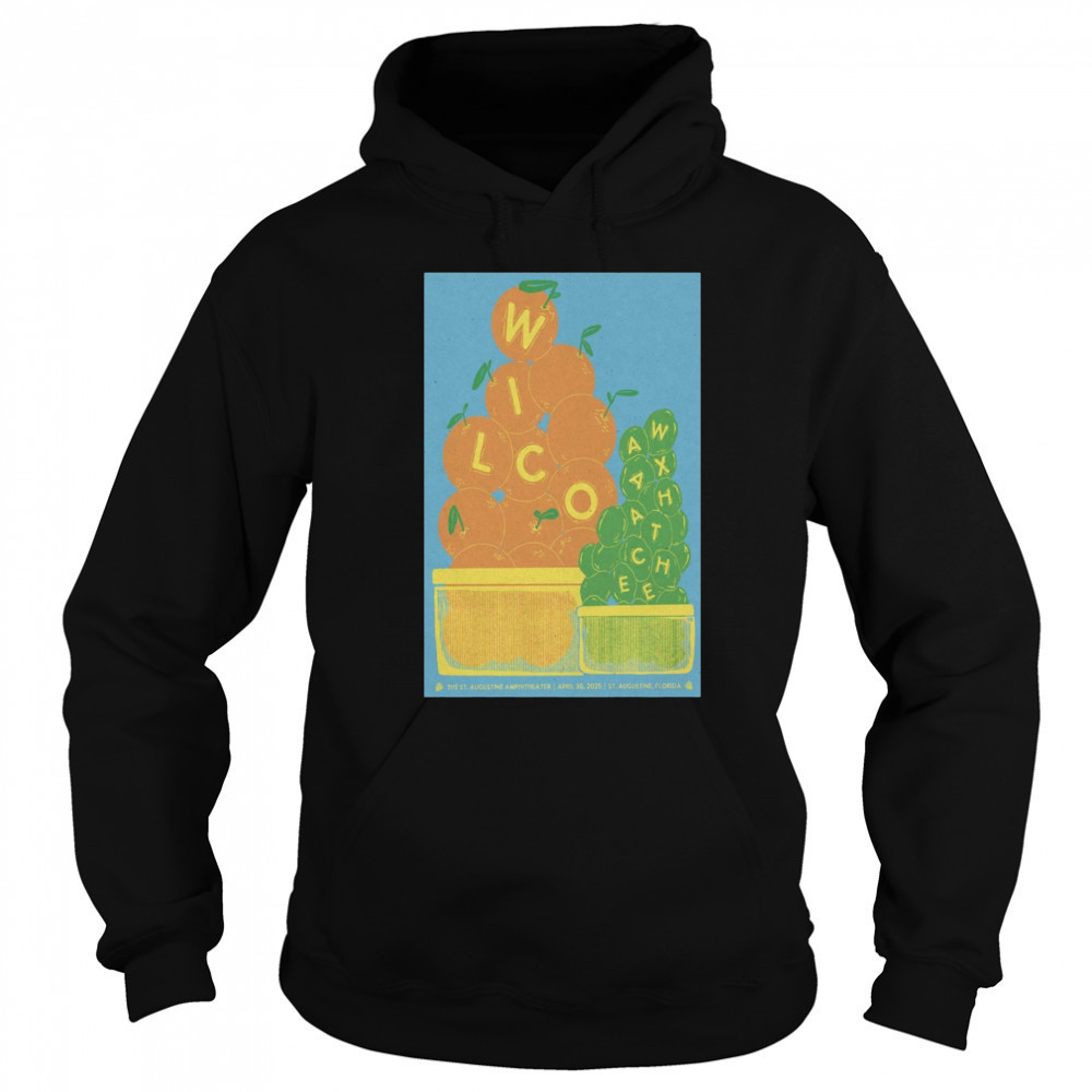 Wilco Saint Augustine Amphitheatre St Augustine FL April 30 2025 Tour t-shirt Sweatshirt