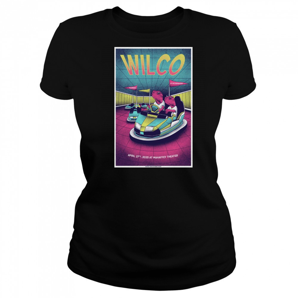 Wilco Show On April 27 2025 At Mahaffey Theater In St Petersburg FL t-shirt Women's T-shirt