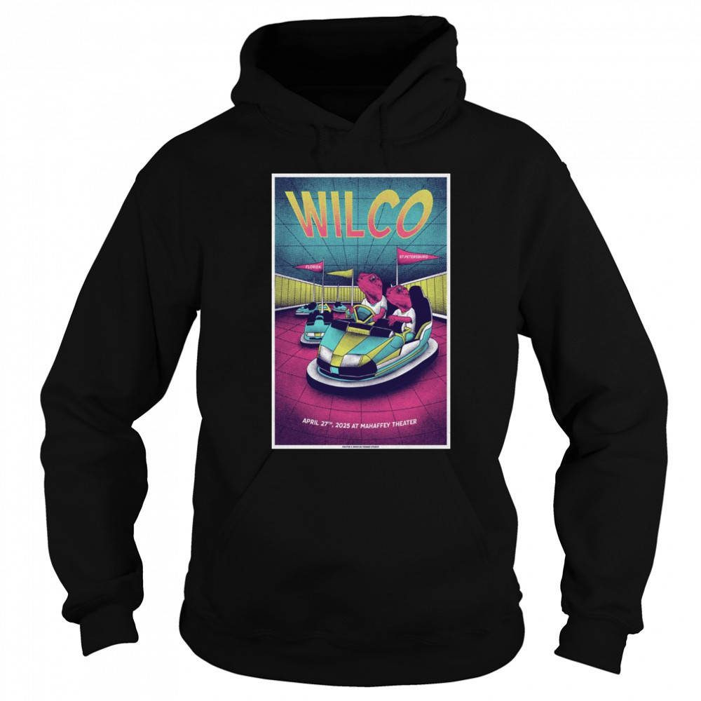 Wilco Show On April 27 2025 At Mahaffey Theater In St Petersburg FL t-shirt Sweatshirt