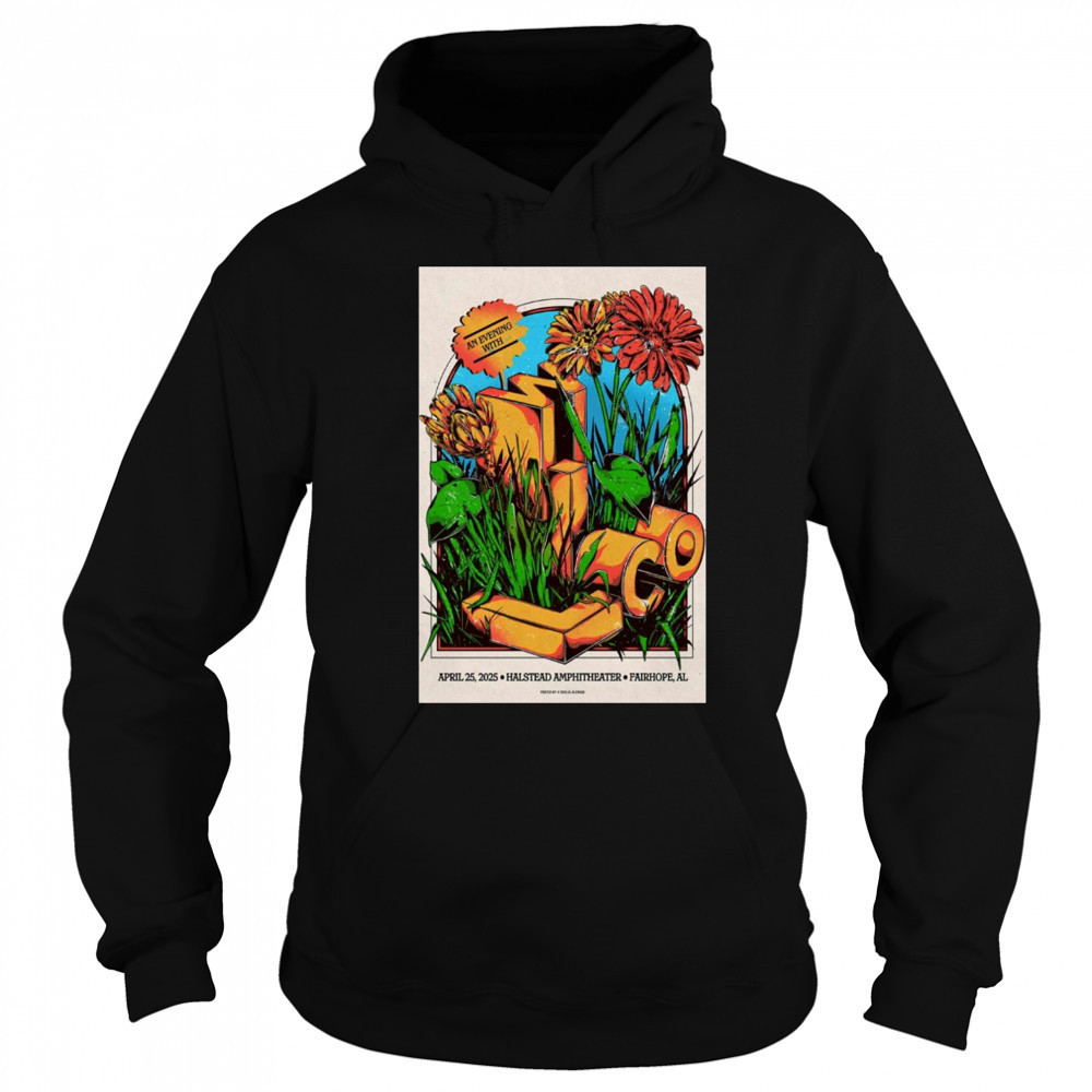 Wilco Tour April 25 2025 Fairhope AL Halstead Amphitheater t-shirt Sweatshirt