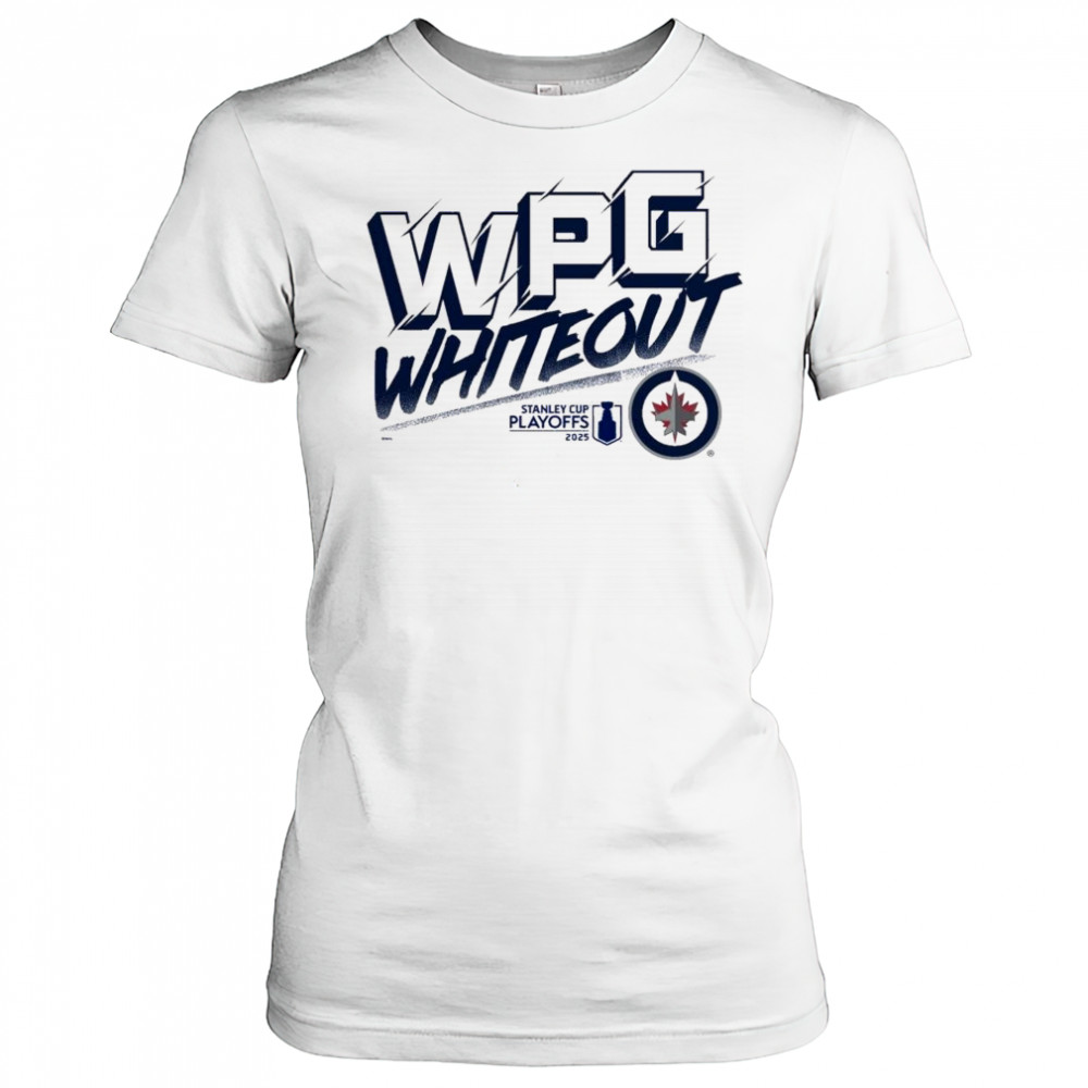 Winnipeg Jets 2025 Stanley Cup Playoffs Slogan Shirt Women's T-shirt