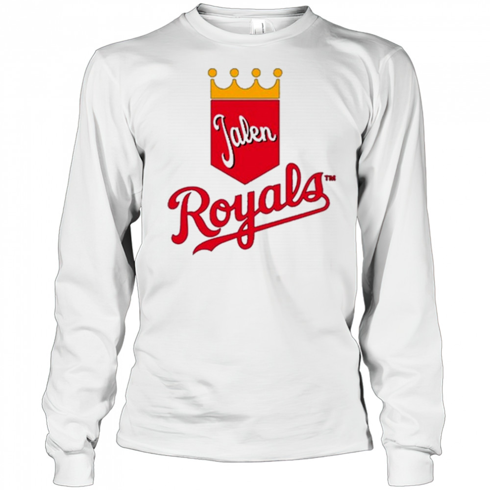2025 Claywendler Jalen Royals Kansas City Chiefs Logo t-shirt Long Sleeved