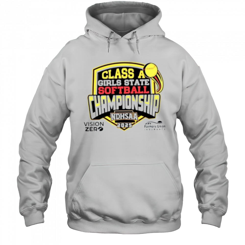 2025 NDHSAA Class A Girls State Softball Championship shirt Hoodie