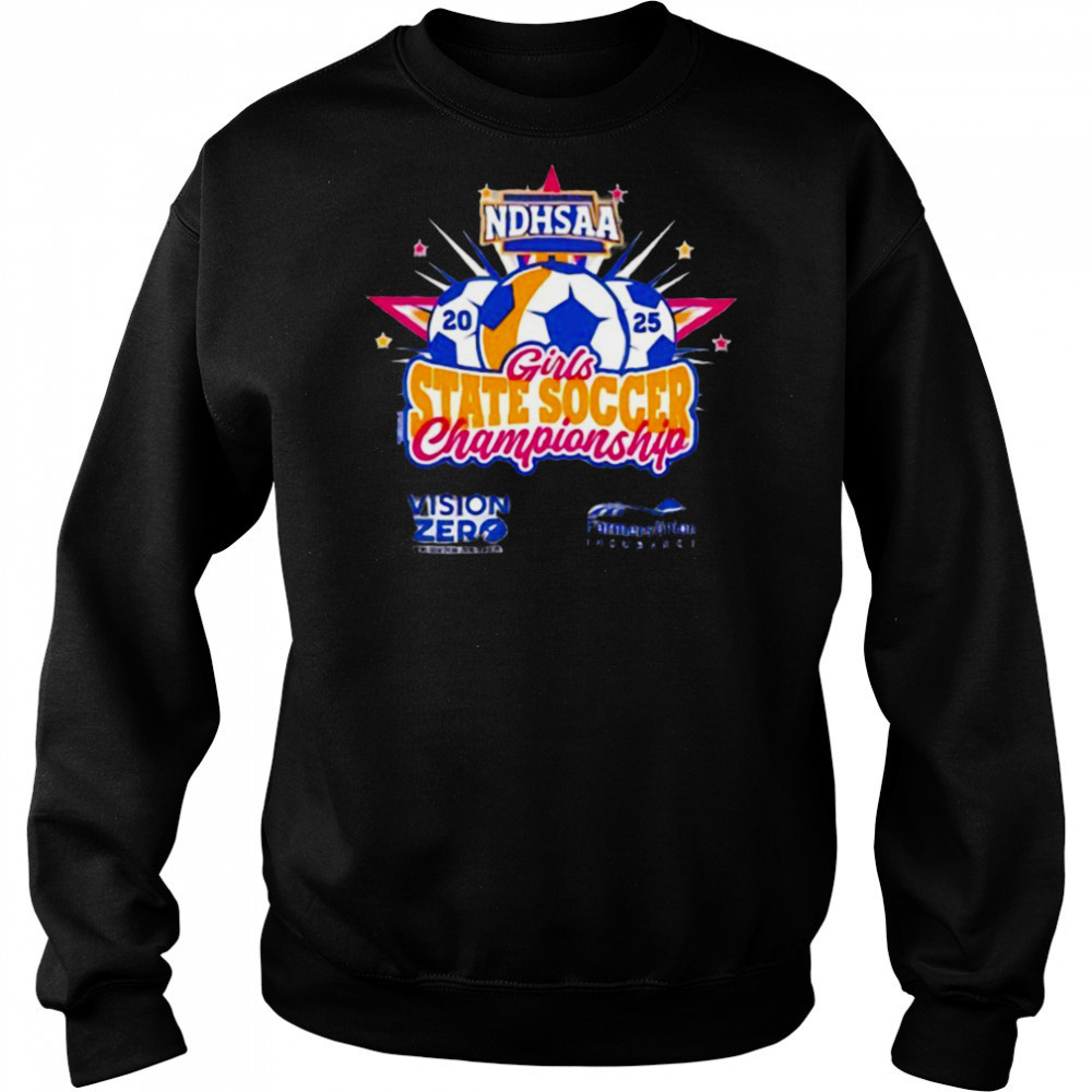 2025 NDHSAA Girls State Soccer Championship shirt Hoodie