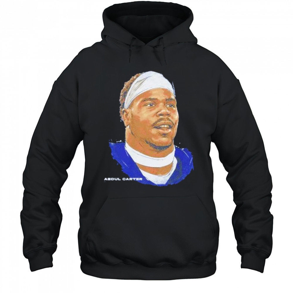 Abdul Carter New York Giants portrait shirt Hoodie
