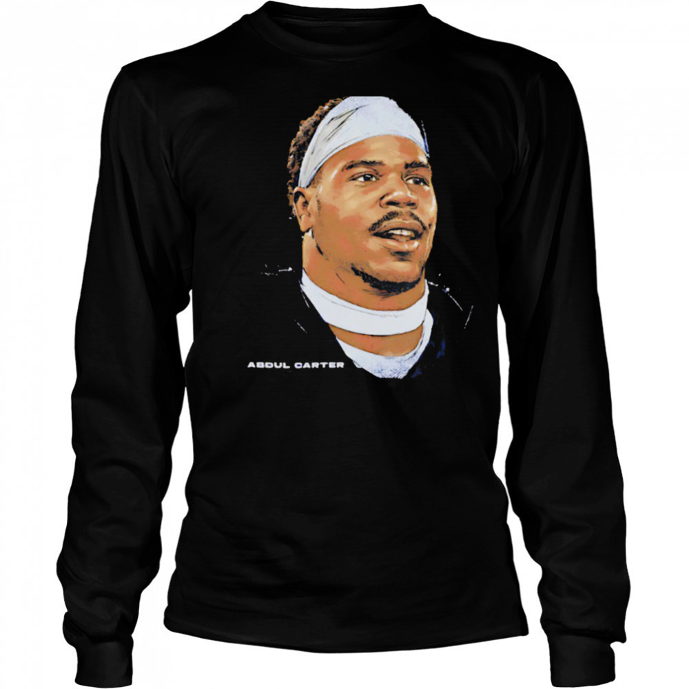 Abdul Carter New York Giants Portrait shirt Long Sleeved