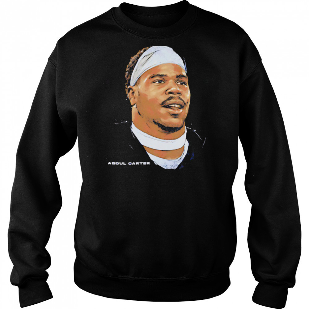 Abdul Carter New York Giants Portrait shirt Hoodie