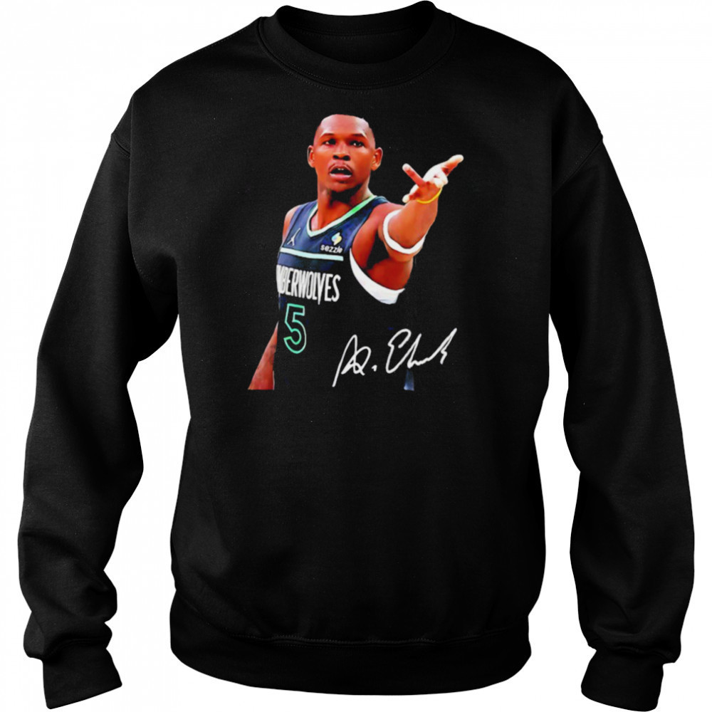 Anthony Edwards Minnesota Timberwolves signature graphic shirt Hoodie