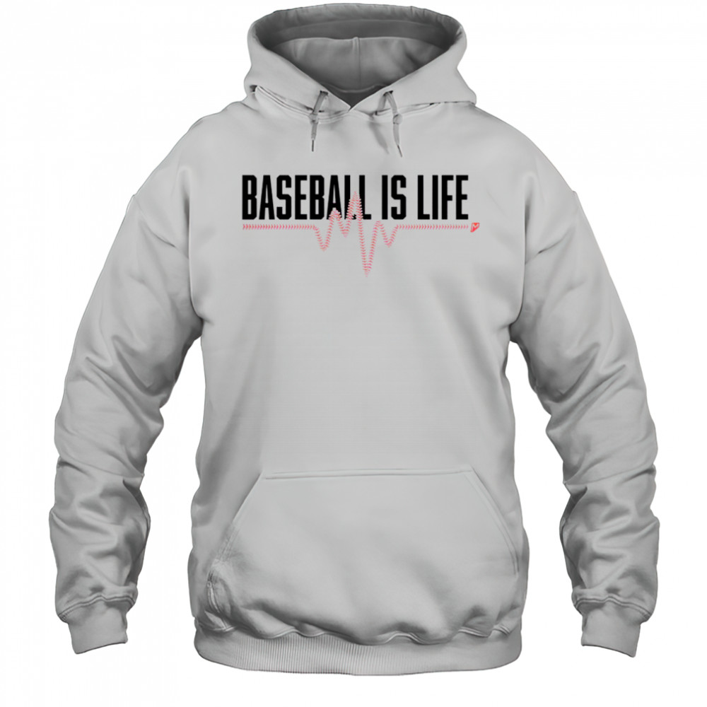 Awesome Baseball Is Life T-Shirt Hoodie