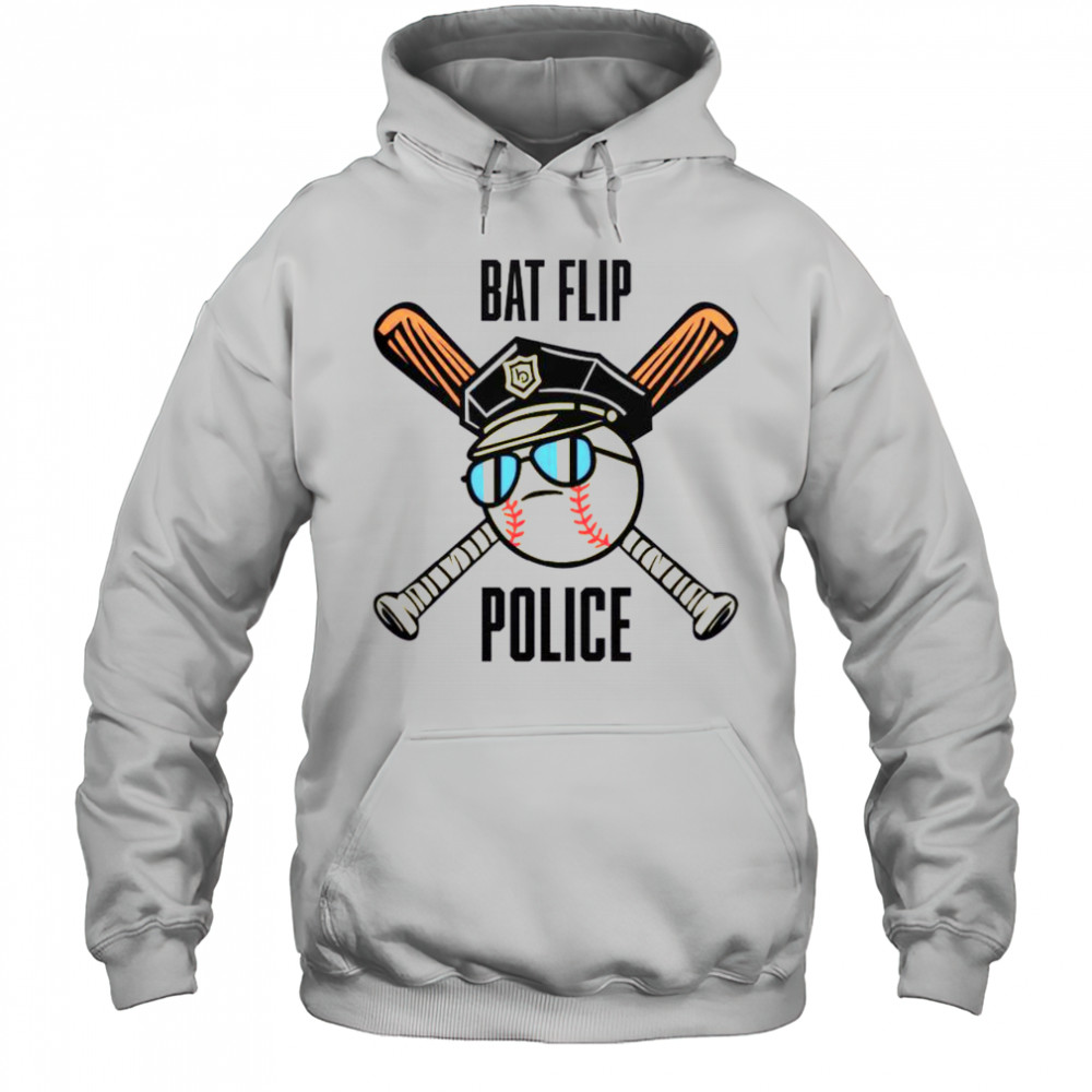 Awesome Bat Flip Police T-Shirt Hoodie