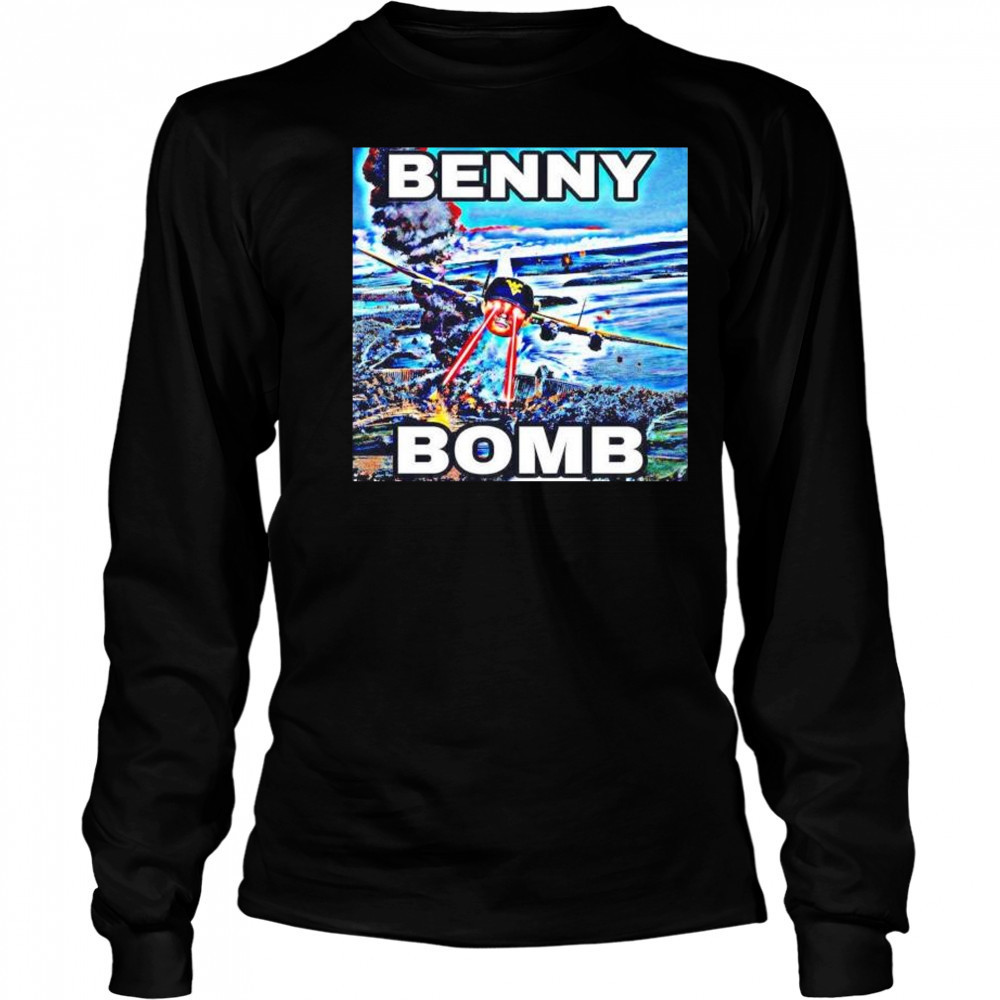 Benny Bomb Ben Lumsden West Virginia Mountaineers shirt Long Sleeved