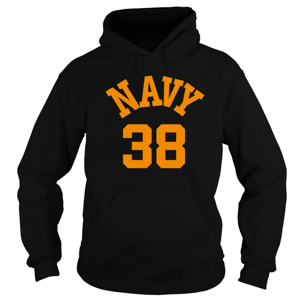 Bill Belichick Wearing Navy 38 T-shirt Sweatshirt