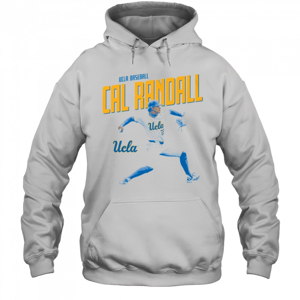 Cal Randall Illustrated UCLA Bruins Baseball NCAA Division I t-shirt Hoodie