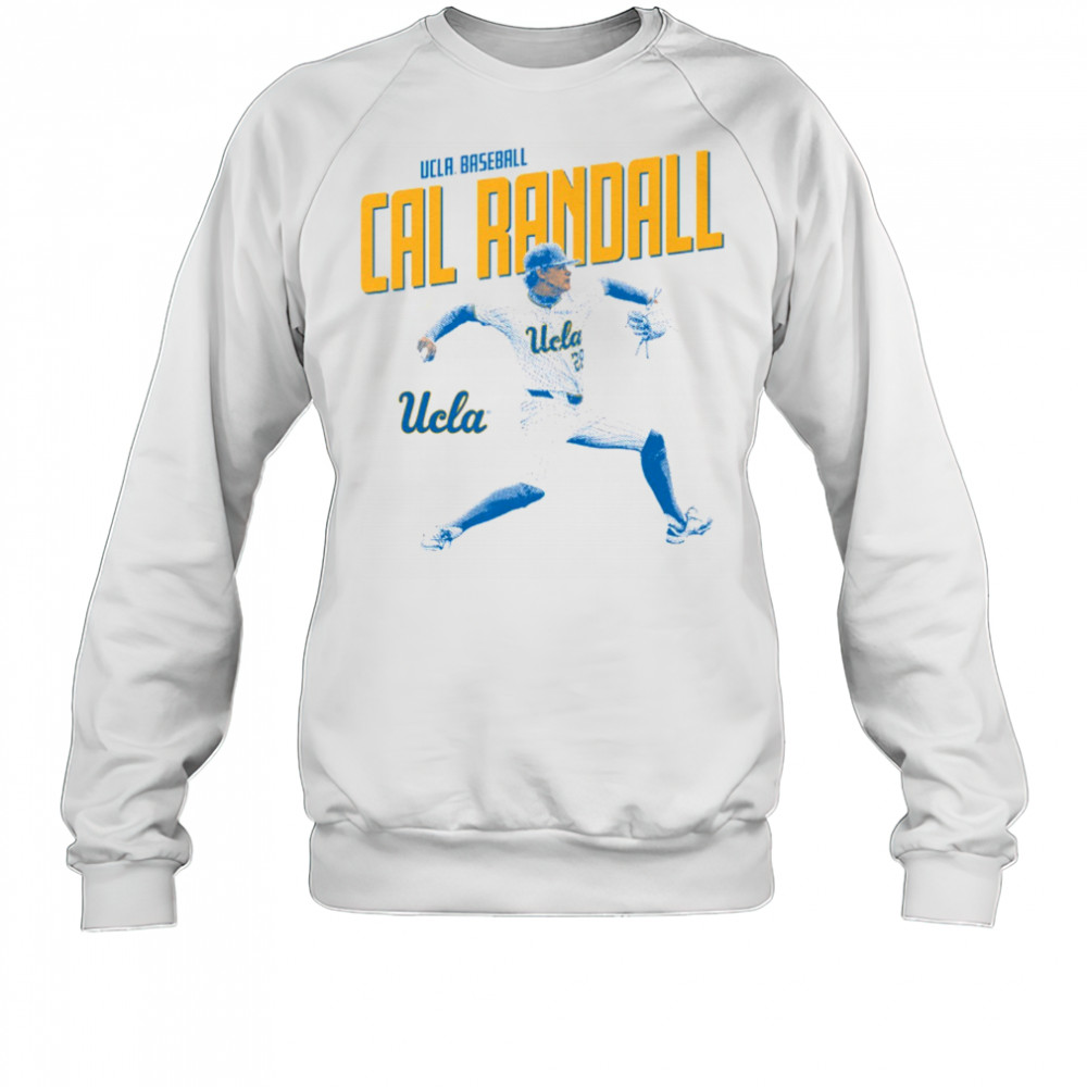 Cal Randall Illustrated UCLA Bruins Baseball NCAA Division I t-shirt Sweatshirt