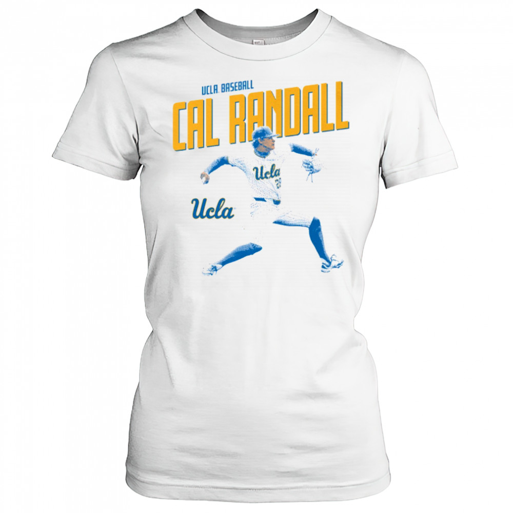 Cal Randall Illustrated UCLA Bruins Baseball NCAA Division I t-shirt Women's T-shirt